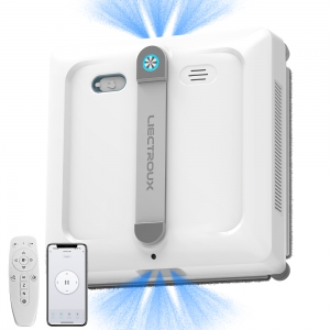 Cam silme robotu Liectroux S9, 2 silindir fırça, 6 yönlü su püskürtme pompası, fırçasız motor, 9KPa emiş gücü, çerçevesiz camlarda çalışma, 8 mikro anahtar, güvenlik halatı ve güç kablosu 2'si 1 arada, uygulama ve uzaktan kumanda kontrolü, sesli komutlar Cam silme robotu Liectroux S9, 2 silindir fırça, 6 yönlü su püskürtme pompası, fırçasız motor, 9KPa emiş gücü, çerçevesiz camlarda çalışma, 8 mikro anahtar, güvenlik halatı ve güç kablosu 2'si 1 arada, uygulama ve uzaktan kumanda kontrolü, sesli komutlar